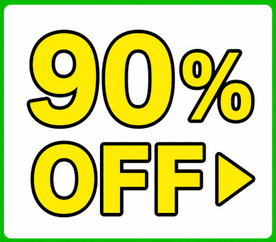 90％OFF